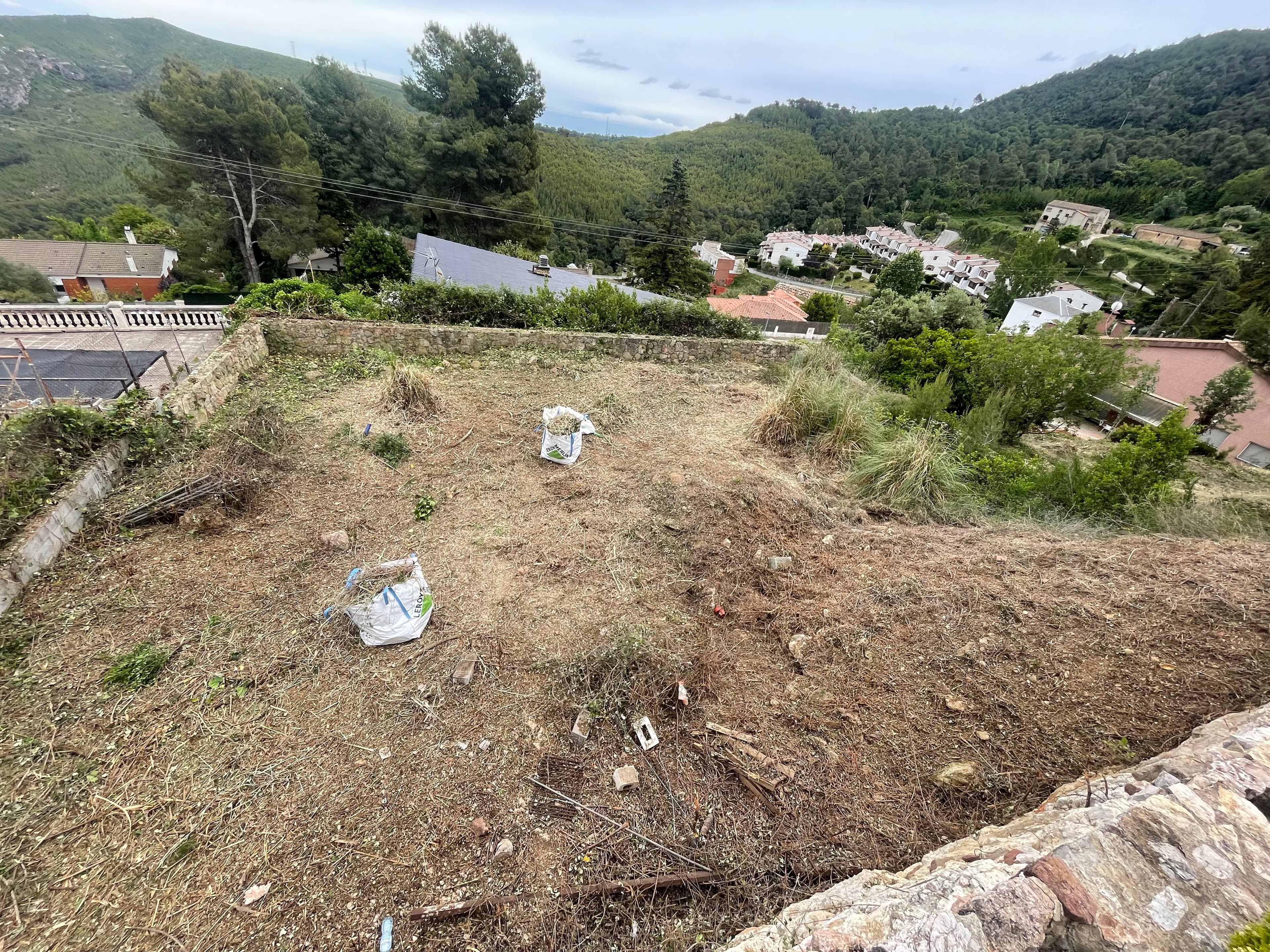 Desbrossament i neteja de terreny